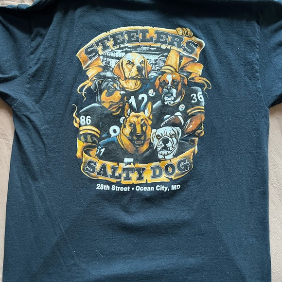 Salty Dog Steelers Tshirt - Picture 4 of 4